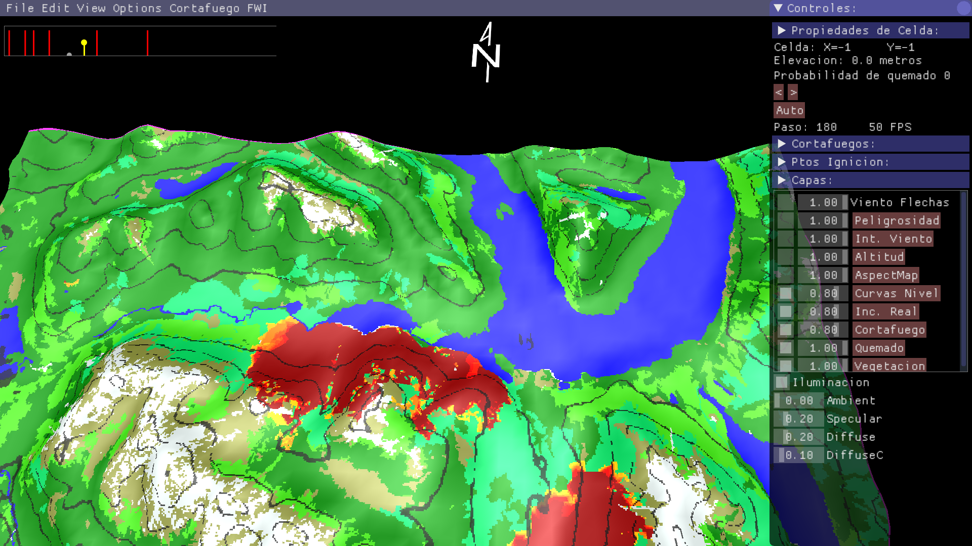 Forest
                    Fire Simulation in High Performance Computing