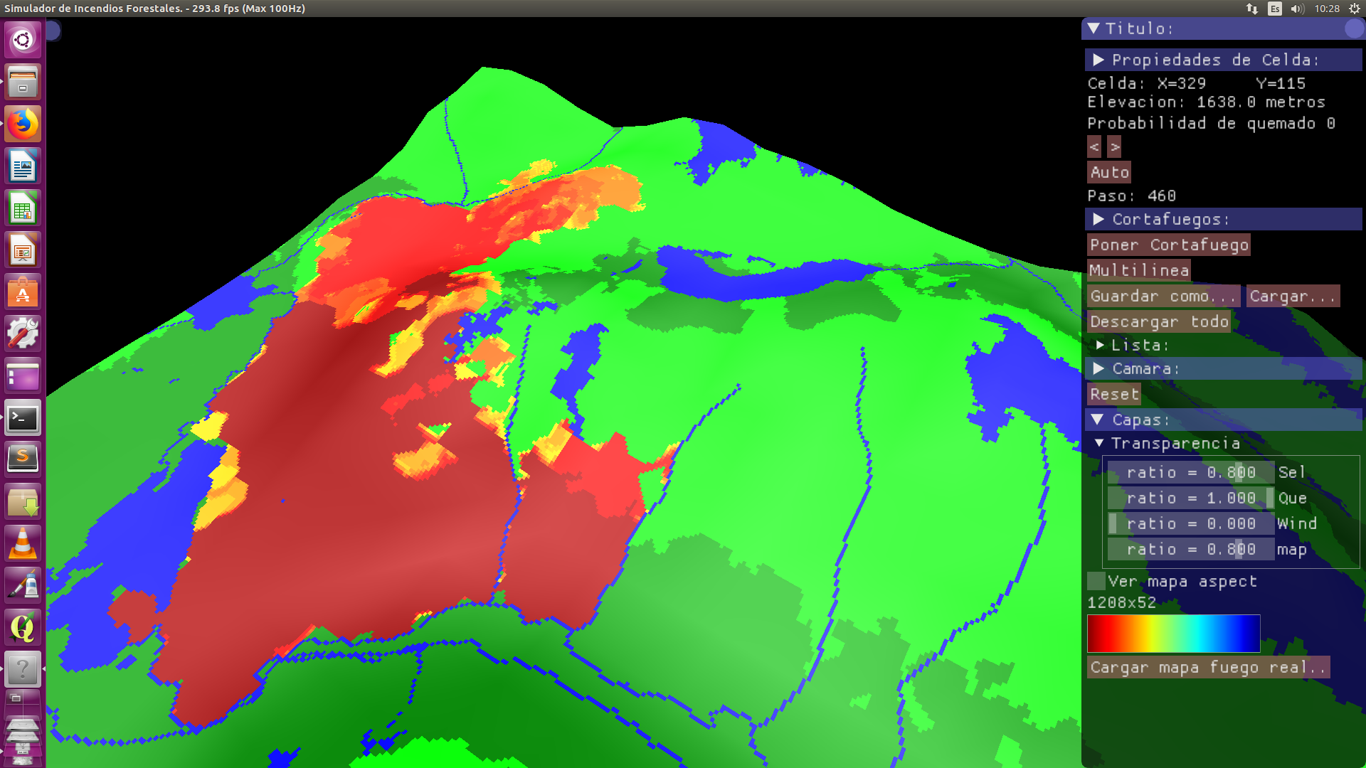 Forest
                    Fire Simulation in High Performance Computing